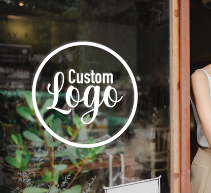 Custom Storefront Logo Decal