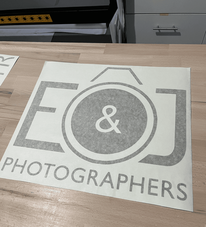 Custom Storefront Logo Decal